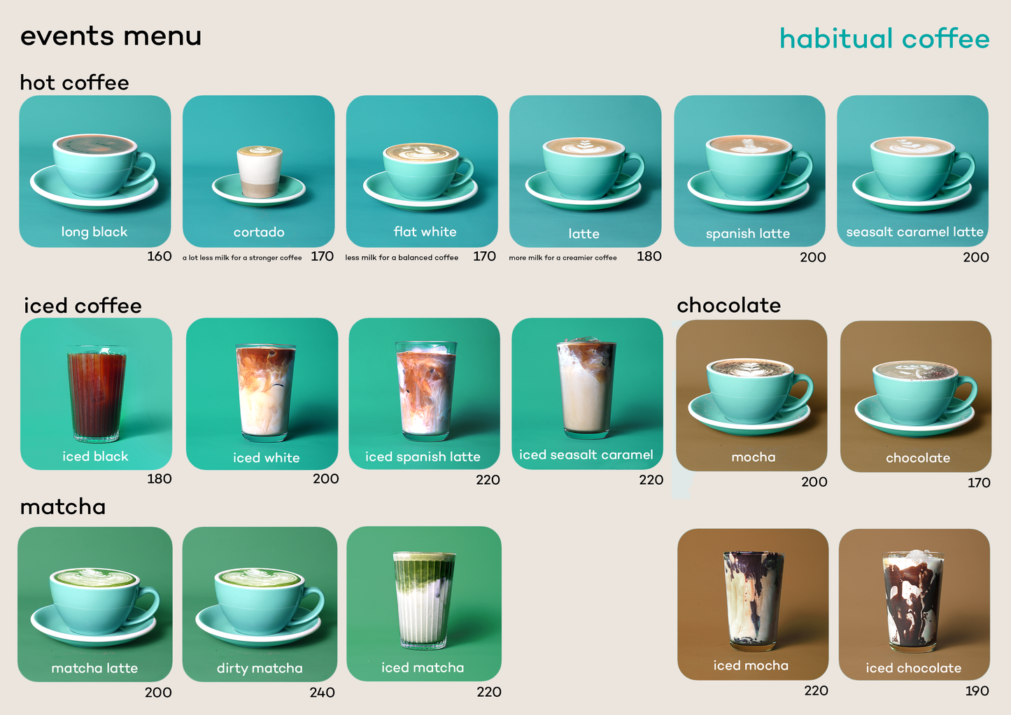 100 cups Coffee Cart Downpayment