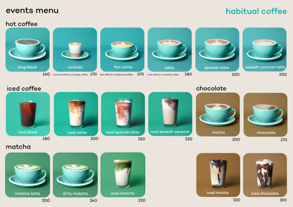 100 cups Coffee Cart Downpayment